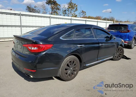 2017 Hyundai Sonata Sport из США, поврежденный, VIN 5NPE34AF2HH593012